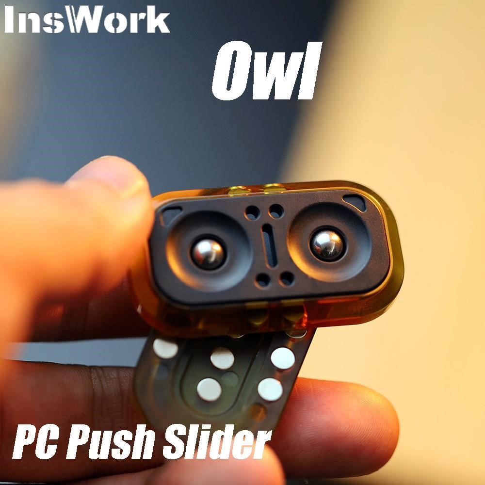 Fidget Spinner Bearing - Gao Estúdio Coruja Magnetic PC Push