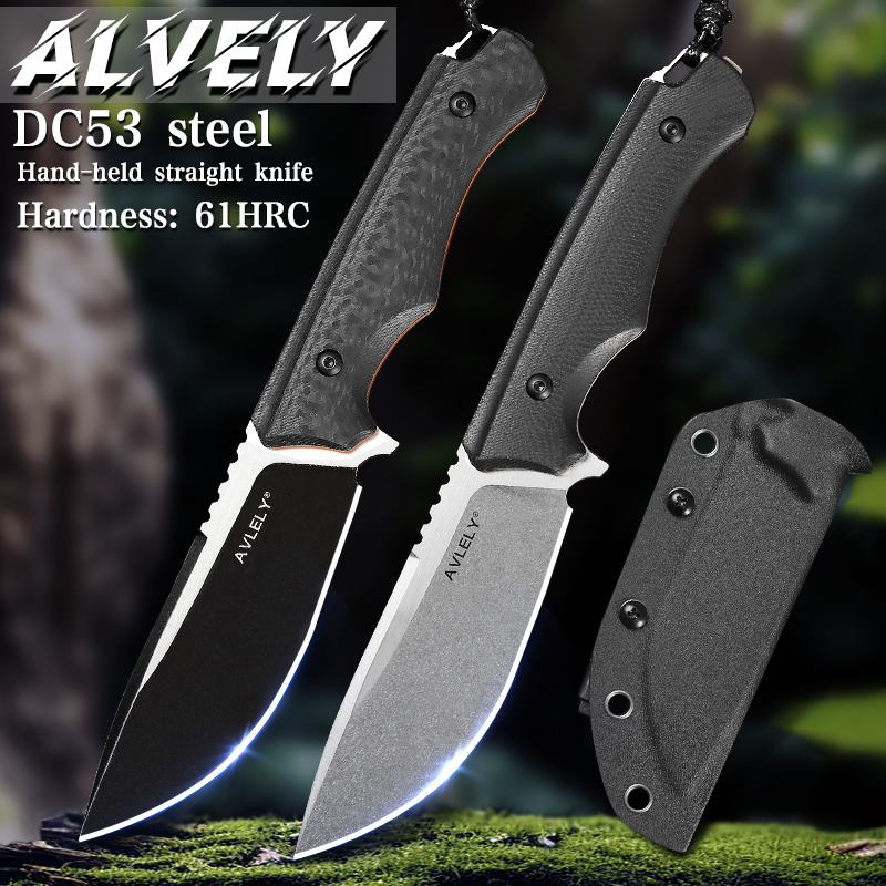 Edc Fixed Blade Deep Carry - Faca Reta de Lâmina Fixa em