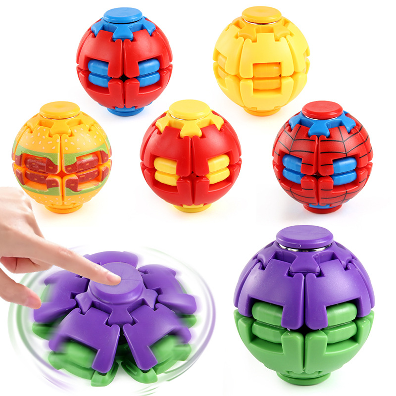 Fidget Spinner Bearing - Brinquedo Sensorial Antiestresse para Adultos: Bola