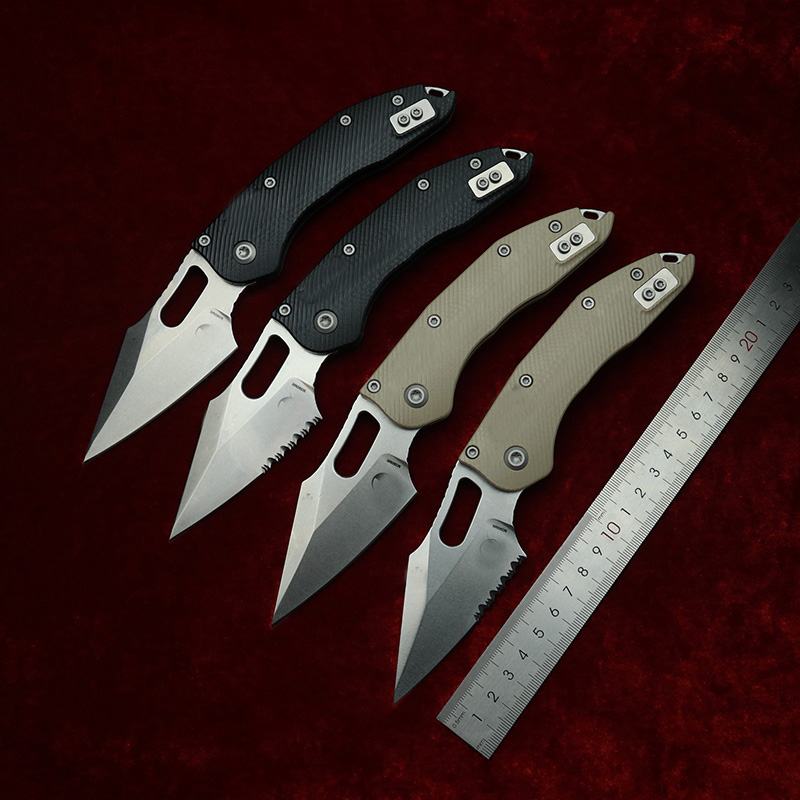 Edc Carry Pocket Knife - Lemifshe ponto manual texturizado g10 lidar