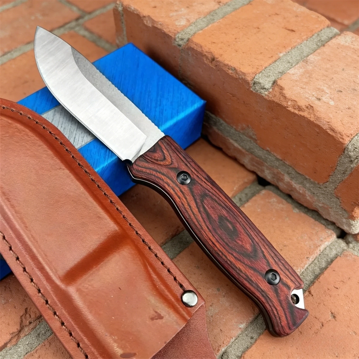 Edc Carry For Men - Faca Reta de Lâmina Fixa Full