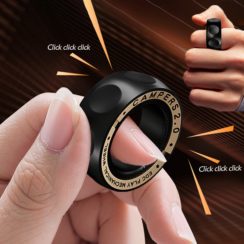 Fidget Spinner Bearing - Anel magnético para alívio do estresse,