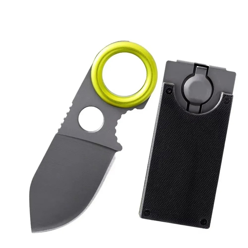 Edc Pocket Carry Fixed Blade - Mini Faca de Lâmina Fixa EDC