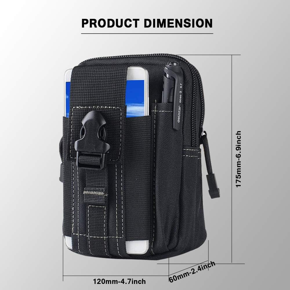 Bolsa tática molle para cinto, - Edc Carry Belt avaliação e preço