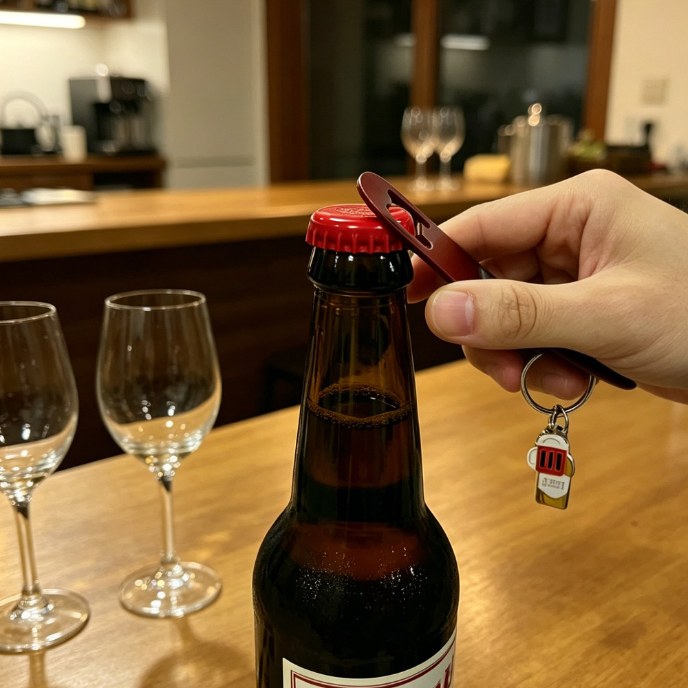 Abridor de Garrafa Personaliza - Bottle Opener Keyring avaliação e preço