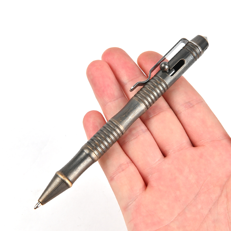 Caneta tática de bronze para a - Pen Tactical Glass avaliação e preço