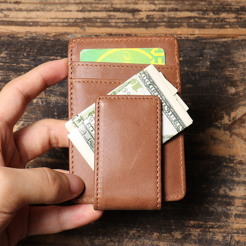Carteira Masculina Slim com Cl - Money Clip Magnetic avaliação e preço