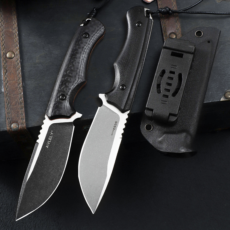 Faca Reta de Lâmina Fixa em Aç - Edc Fixed Blade Deep Carry avaliação e preço
