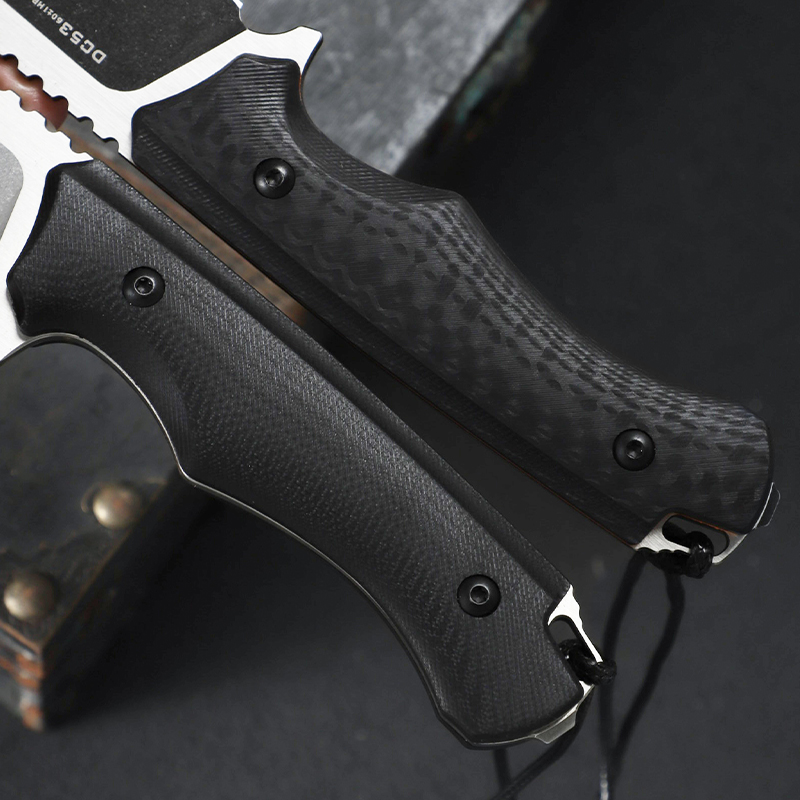 Faca Reta de Lâmina Fixa em Aç - Edc Fixed Blade Deep Carry avaliação e preço