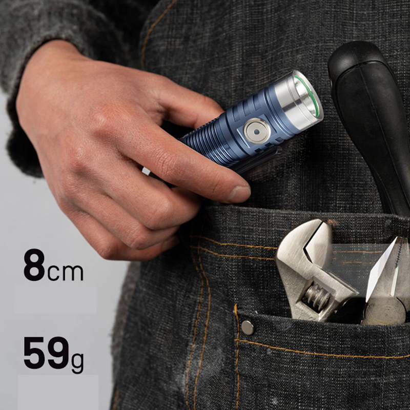 Mini brilhante usb recarregáve - Edc Day Carry avaliação e preço