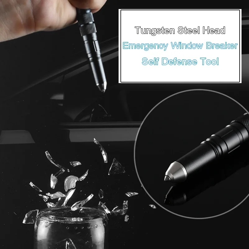 Caneta tática multifuncional p - Pen Tactical Glass avaliação e preço
