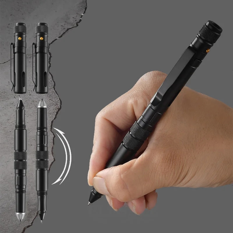 Caneta tática multifuncional p - Pen Tactical Glass avaliação e preço