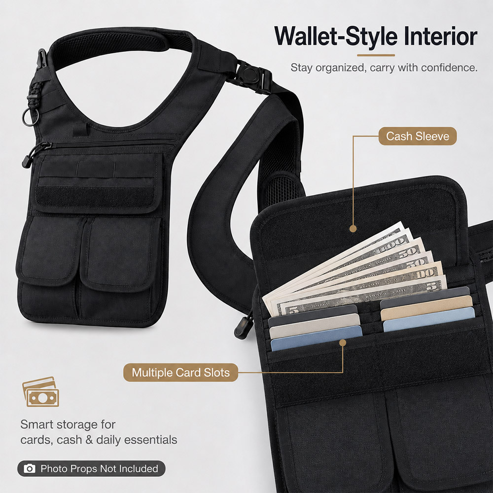 Bolsa Tática Oculta para Ferra - Edc Daily Carry avaliação e preço