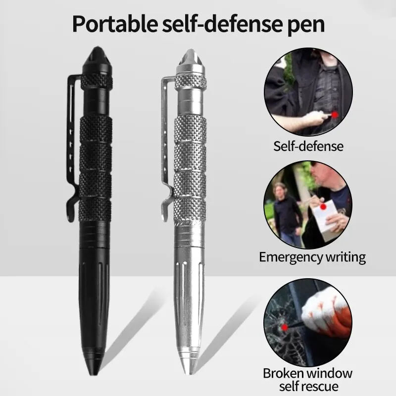 Caneta Tática Multifuncional p - Pen Tactical Glass avaliação e preço