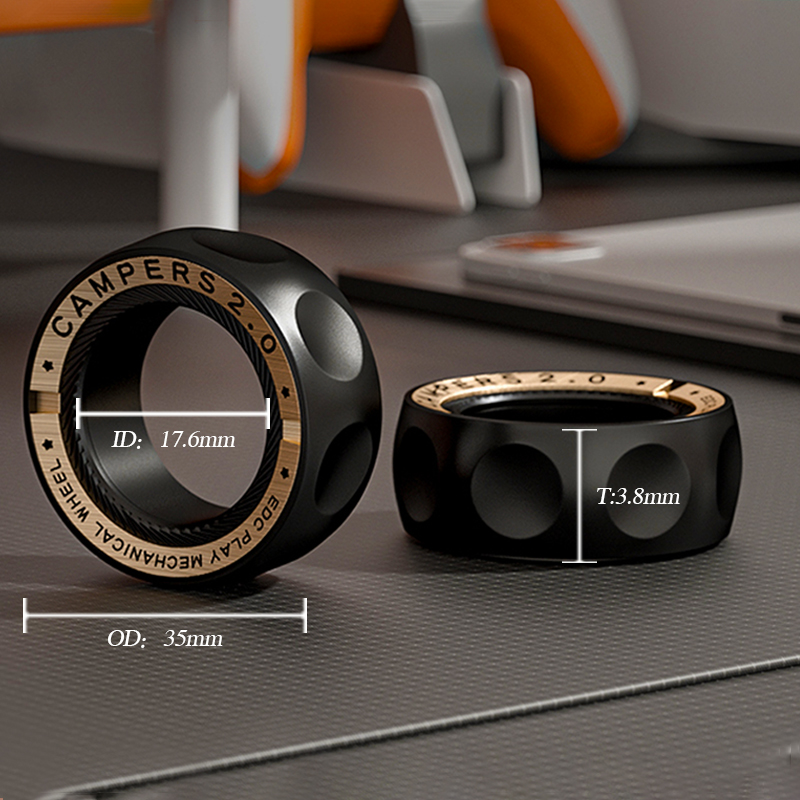 Anel magnético para alívio do  - Fidget Spinner Bearing avaliação e preço