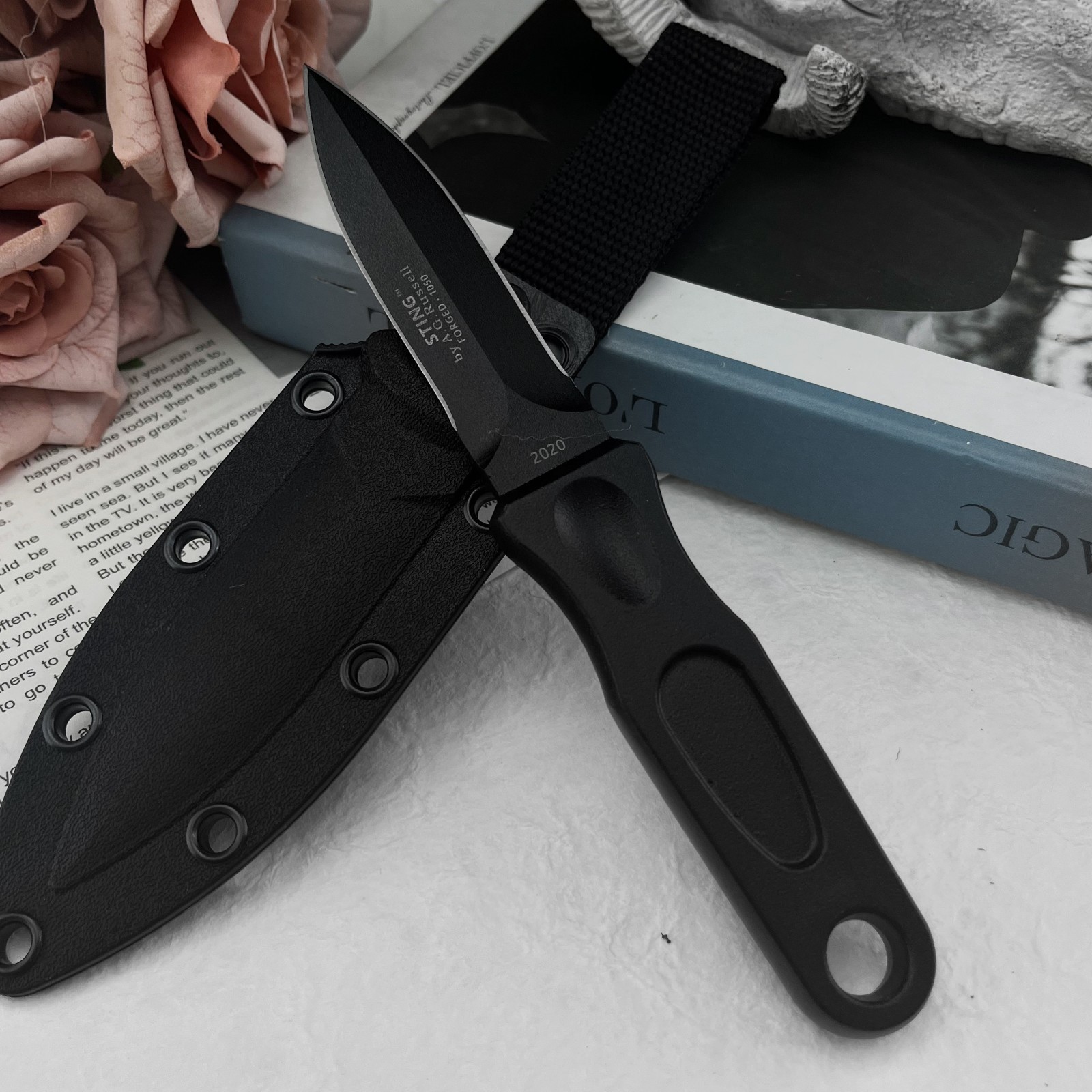 Faca de Lâmina Fixa Multifunci - Edc Carry Fixed Blade Knife avaliação e preço