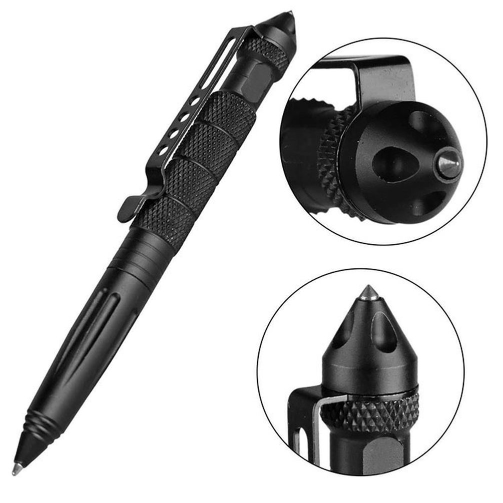 Caneta tática militar de metal - Pen Tactical Glass avaliação e preço