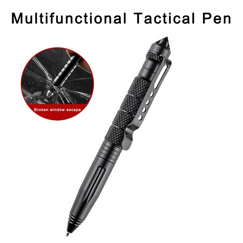 Caneta tática militar de metal - Pen Tactical Glass avaliação e preço