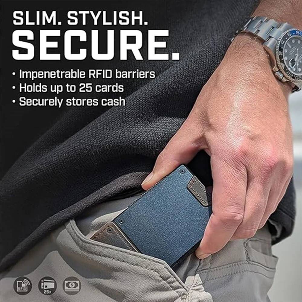 Carteira Masculina OUIO Minima - Money Clip Magnetic avaliação e preço
