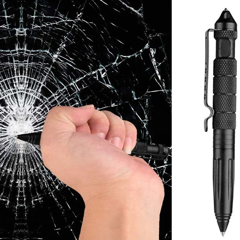 Caneta tática de metal multifu - Pen Tactical Glass avaliação e preço