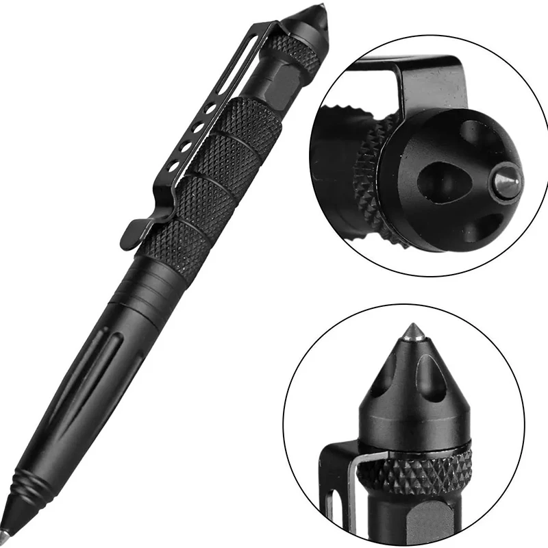 Caneta tática de metal multifu - Pen Tactical Glass avaliação e preço