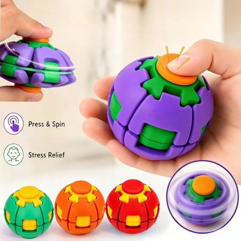 Bola Fidget Spinner Press & Sp - Fidget Spinner Bearing avaliação e preço