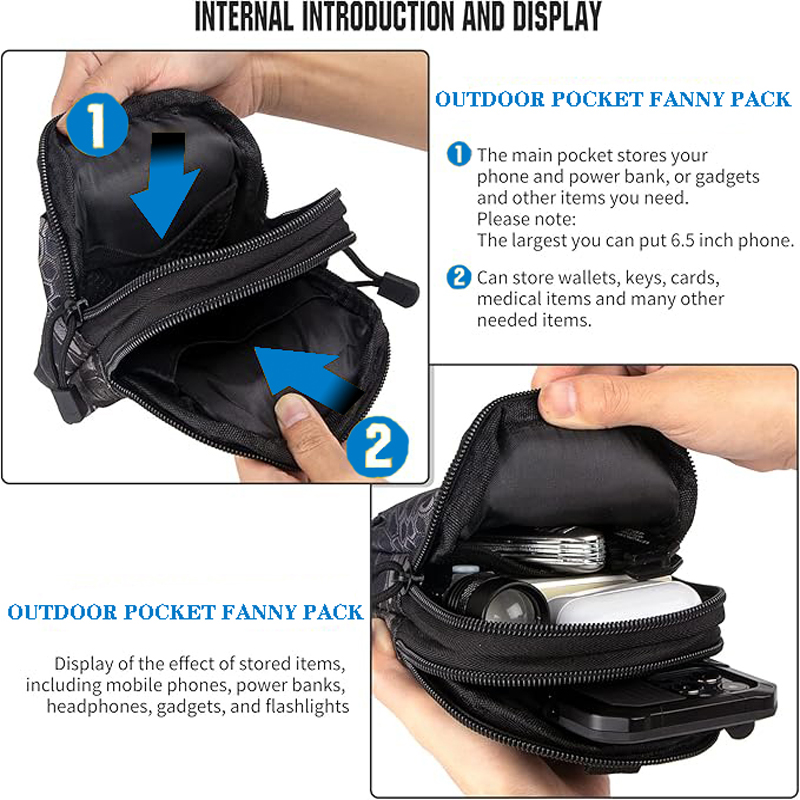 Universal edc tático molle bol - Edc Carry Belt avaliação e preço